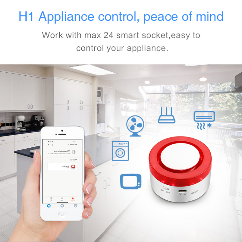 WiFi Tuya Home Alarm System 12 - Sim Gsm Alarm ulasan dan harga