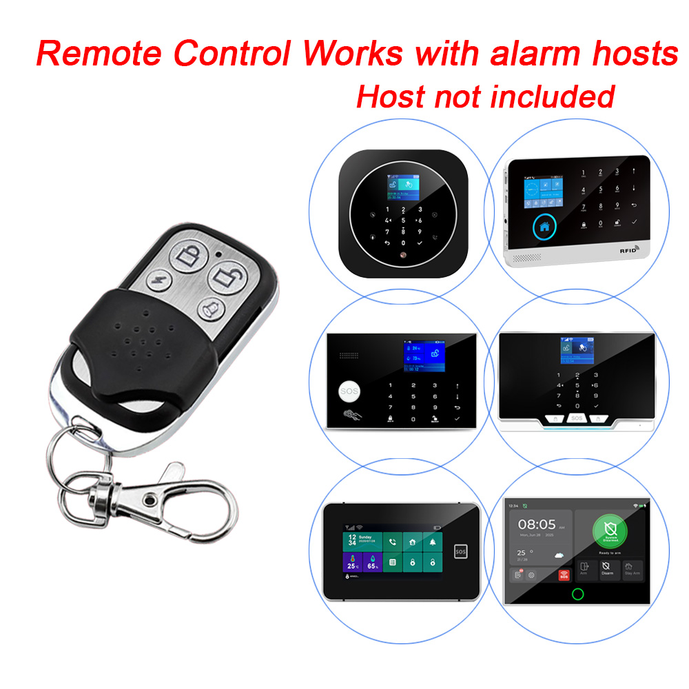 433MHz Wireless Remote Control - Sim Gsm Alarm ulasan dan harga