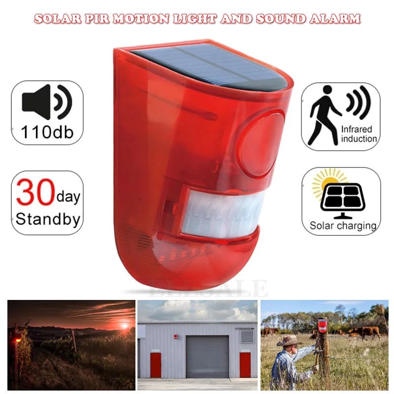 Waterproof Solar Powered Alarm - Sim Gsm Alarm ulasan dan harga