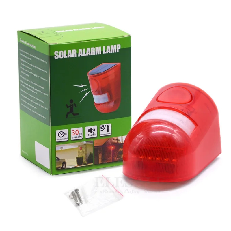 Waterproof Solar Powered Alarm - Sim Gsm Alarm ulasan dan harga