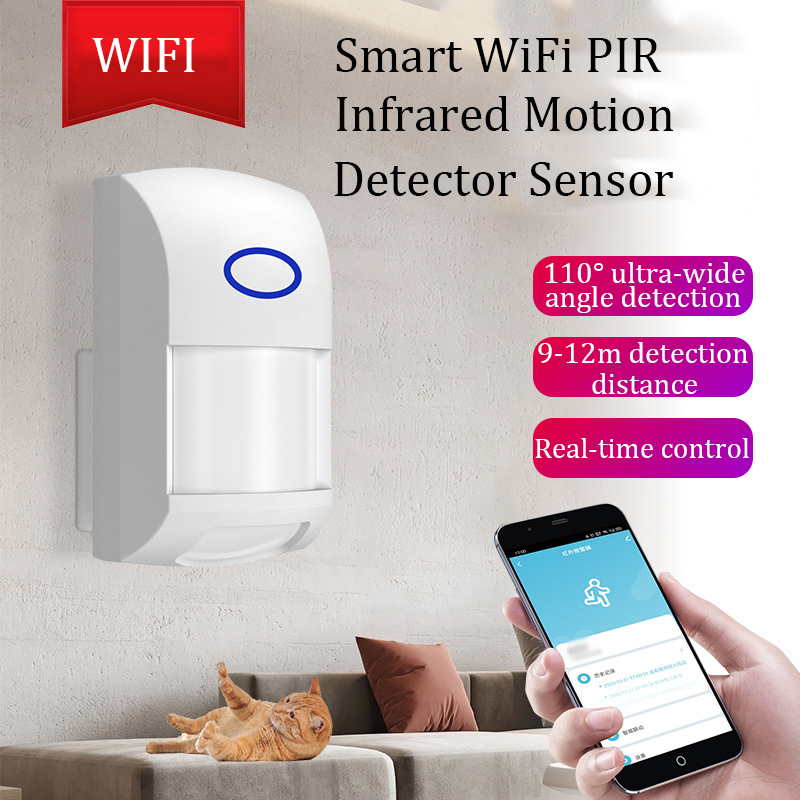Smart Tuya PIR Motion Sensor W - Sim Gsm Alarm ulasan dan harga