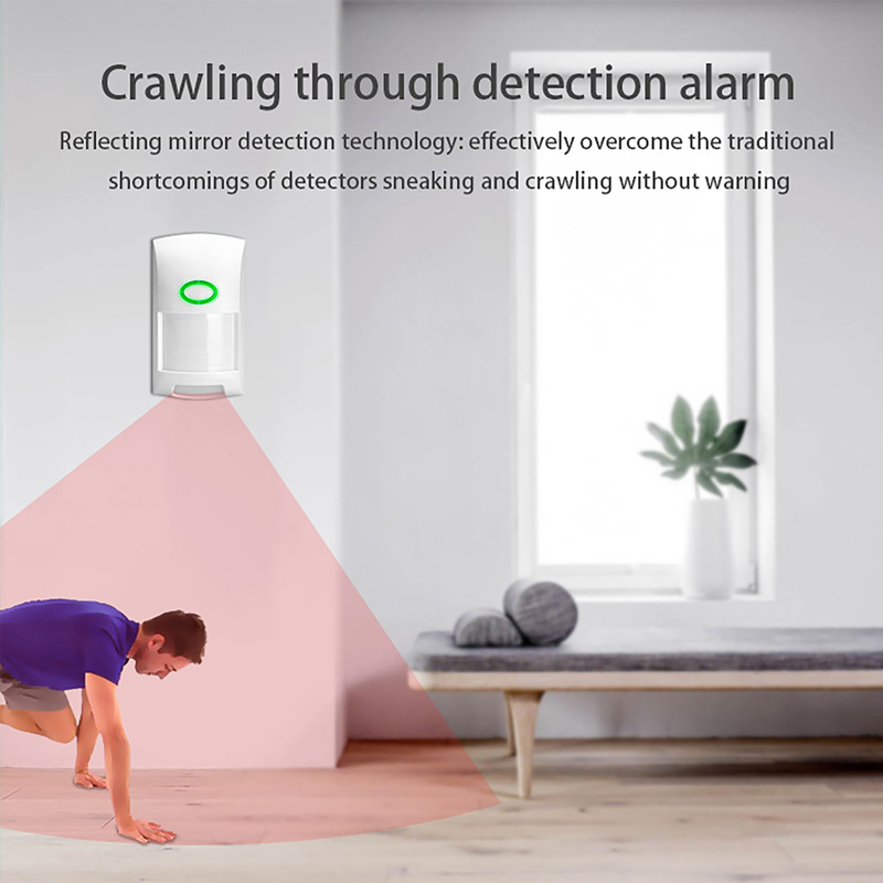 Smart Tuya PIR Motion Sensor W - Sim Gsm Alarm ulasan dan harga