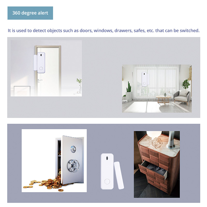 D10 Window Door Sensor Alarm 4 - Sim Gsm Alarm ulasan dan harga