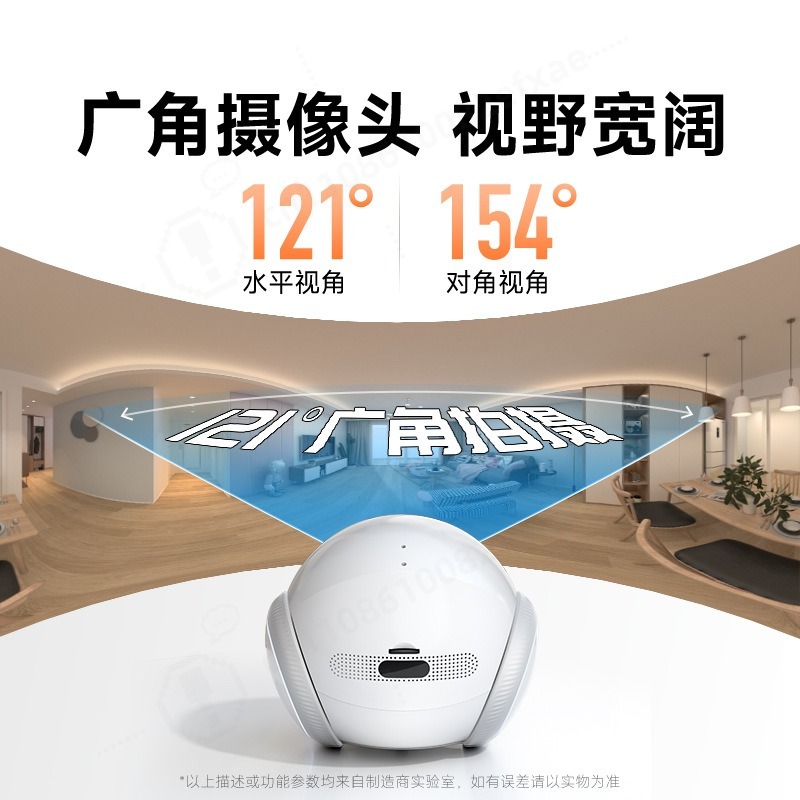 AI Moving Pet Robot Camera Dua - Home Security Robots ulasan dan harga