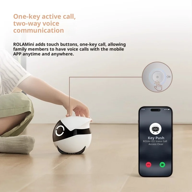 Enabot ROLA Mini Smart Robot I - Home Security Robots ulasan dan harga