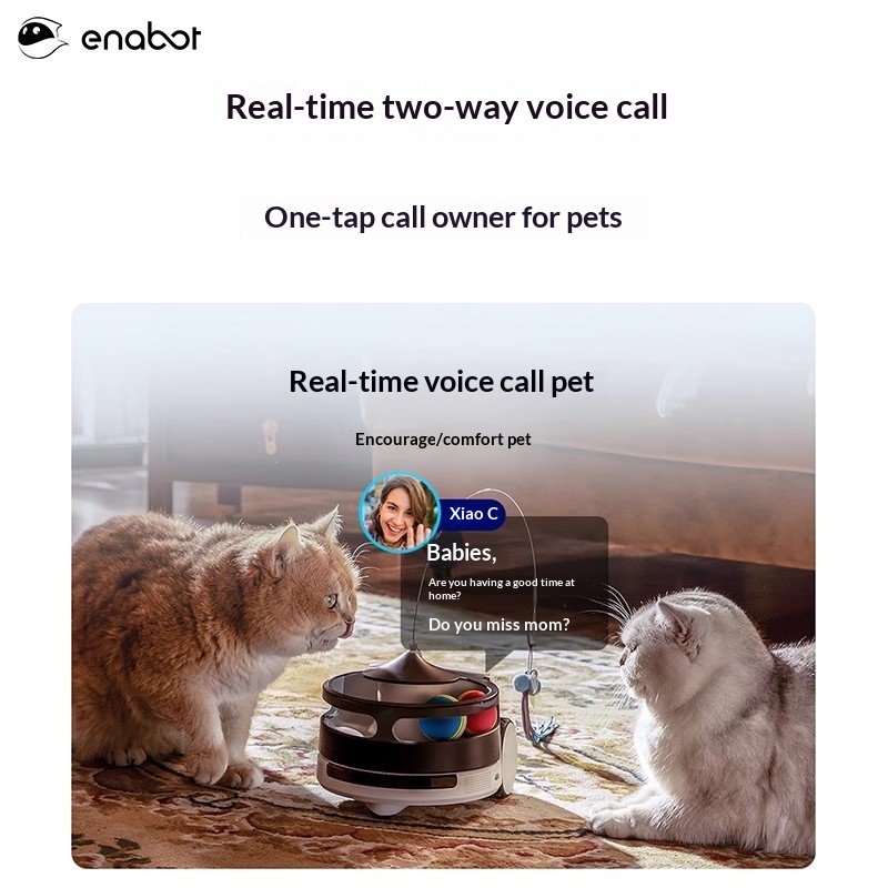 Enabot ROLA PetPal Smart Robot - Home Security Robot ulasan dan harga