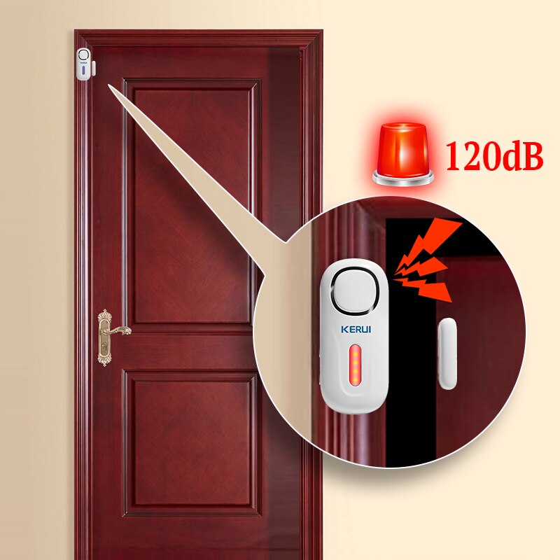 KERUI 120DB Wireless Door/Wind - Sim Gsm Alarm ulasan dan harga