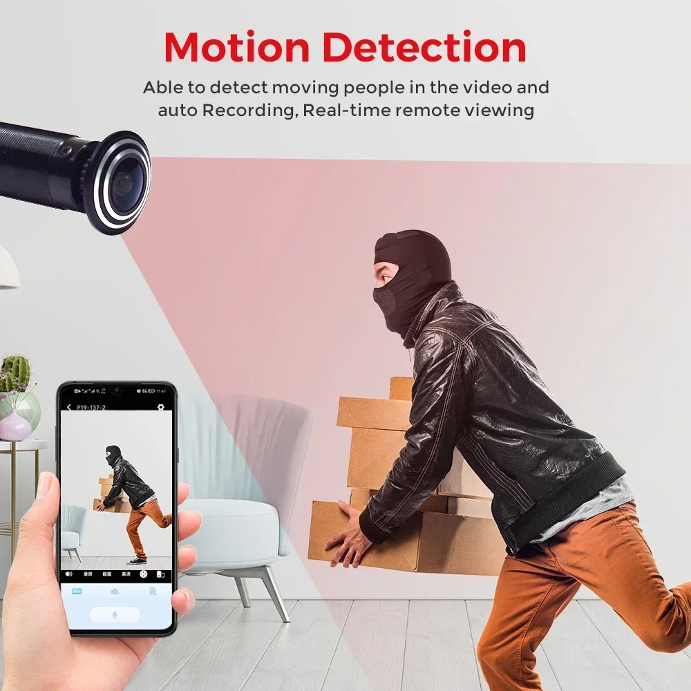 PEGATISAN 3MP Wifi Camera Tuya - Home Security Front Door Camera ulasan dan harga